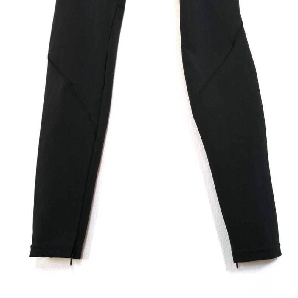 Nwt Heliot Emil Zip Leggings Black High Rise Sporty Athleisure Streetwear Medium — image 8 of 8
